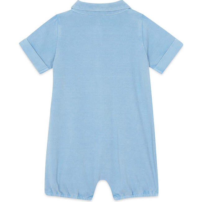 BONTON Lewis Baby Romper, Bleu Azul