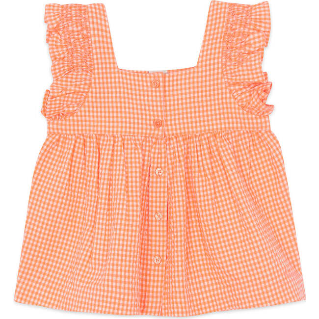 BONTON Nelly Tank Top, Carreau Fluo