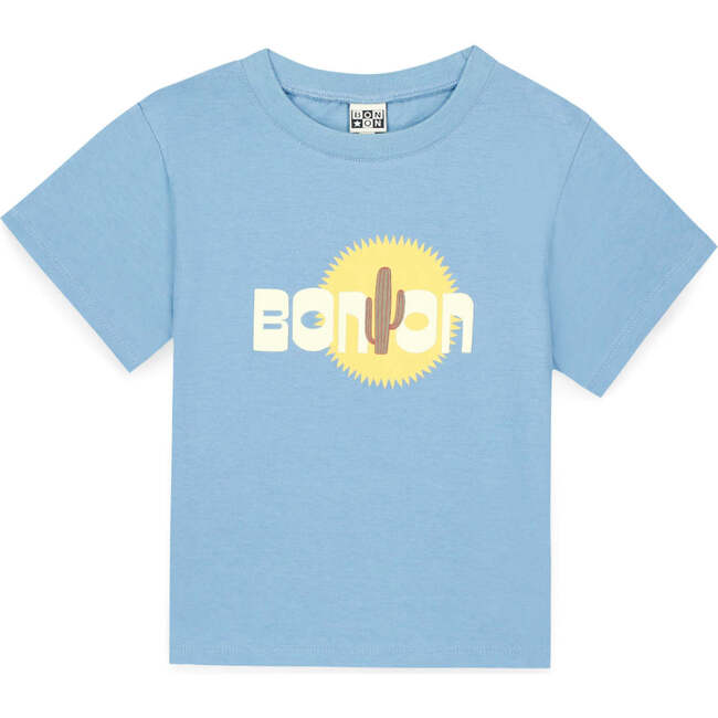 BONTON Tubo Cactus T-Shirt, Bleu Azul