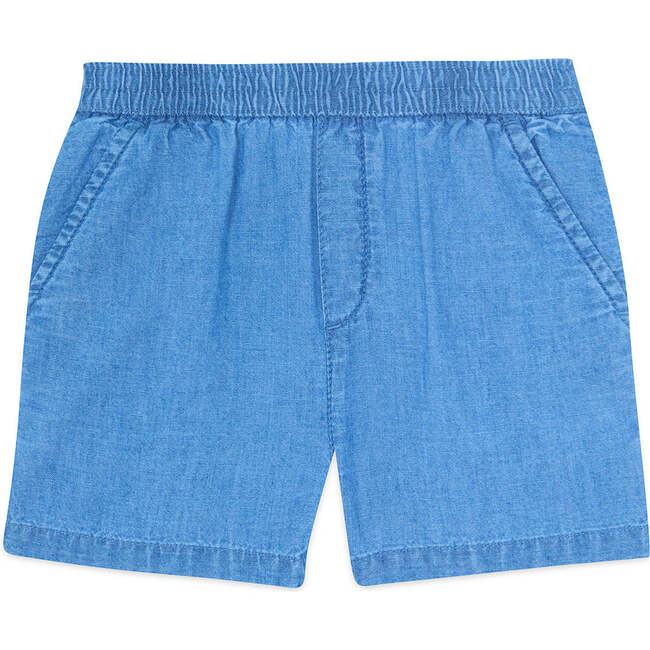 BONTON Lyon Baby Shorts, Chambray