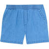 BONTON Lyon Baby Shorts, Chambray - Shorts - 1 - thumbnail