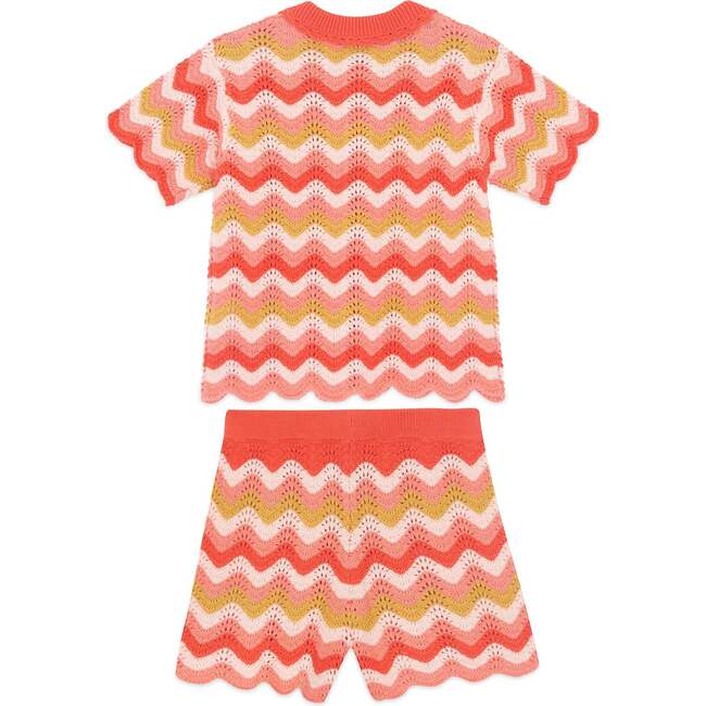 BONTON Ninon Knit Shorts Set, Rose Amor