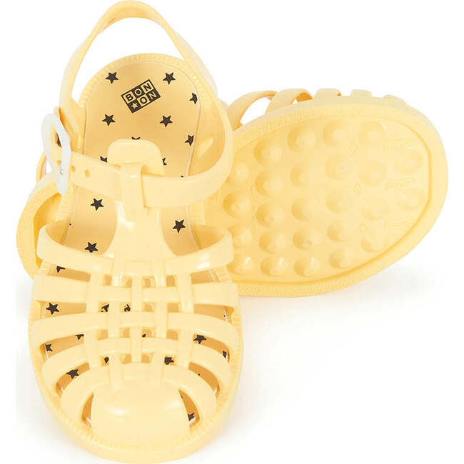 BONTON Meduses Jelly Sandals, Jaune Nachos