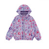 Max Reversible Rain Jacket Windbreaker, Diamonds - Raincoats - 1 - thumbnail