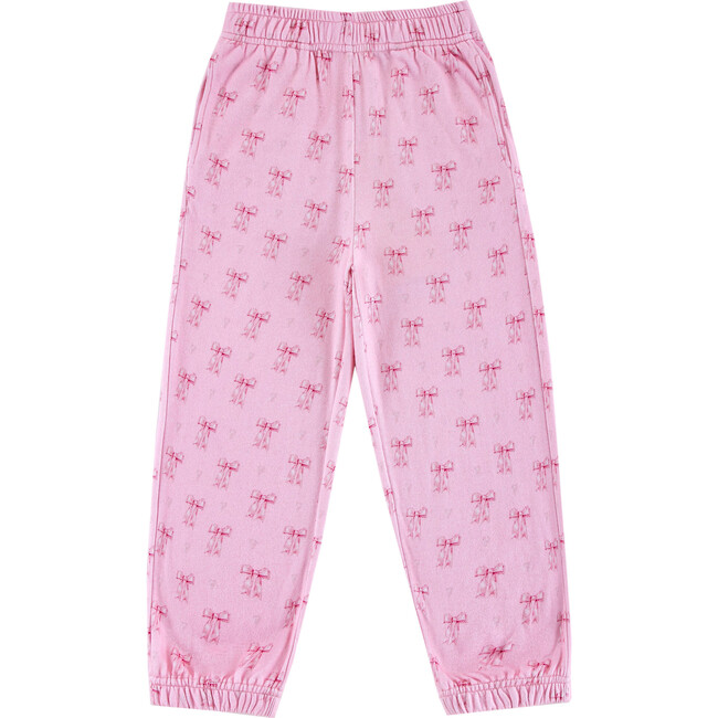 Soft Fleece Jogger, Lovely Bow