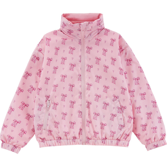 Max Reversible Rain Jacket Windbreaker, Lovely Bow