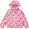 Max Reversible Rain Jacket Windbreaker, Dancing Unicorn - Raincoats - 1 - thumbnail
