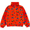 Max Reversible Rain Jacket Windbreaker, Hot Rod - Raincoats - 4
