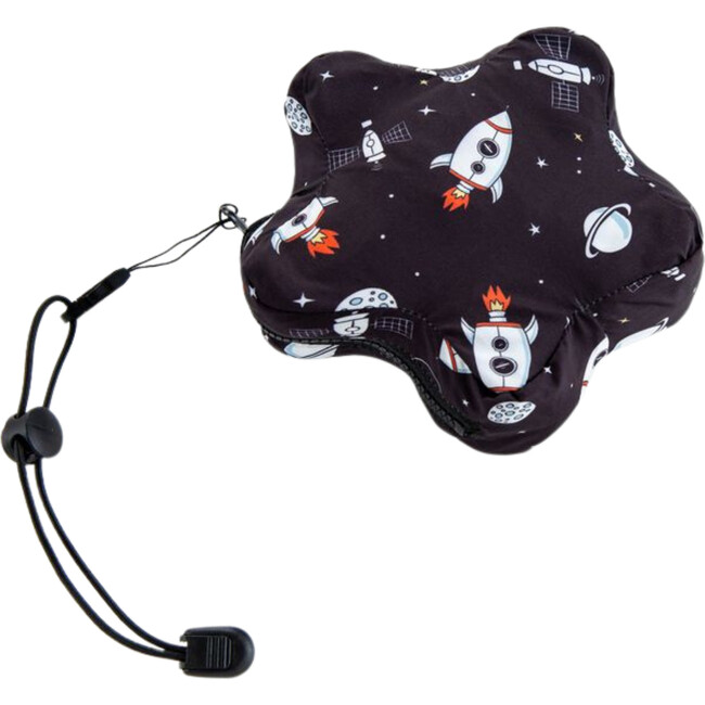 Max Reversible Rain Jacket Windbreaker, Spaceships - Raincoats - 5