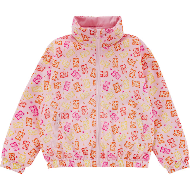 Max Reversible Rain Jacket Windbreaker, Gummy Bears - Raincoats - 3