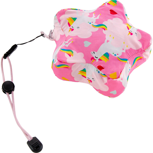 Max Reversible Rain Jacket Windbreaker, Dancing Unicorn - Raincoats - 5