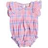 Baby Ana Romper in Blossom Plaid - Rompers - 1 - thumbnail