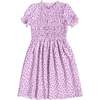 Mini Marcell Dress in Purple Polka Dot - Dresses - 1 - thumbnail