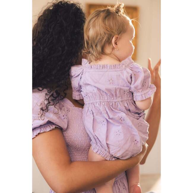 Baby Emmi Romper in Lilac
