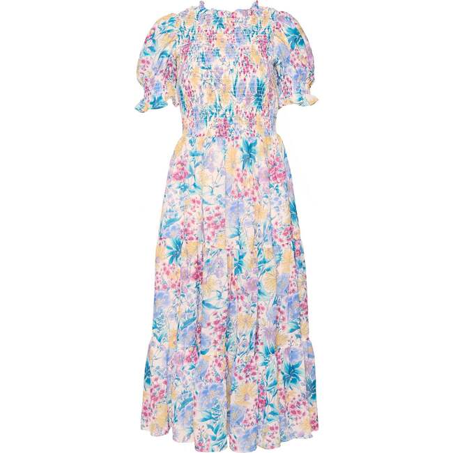 Cordelia Dress in Pretty Plumeria