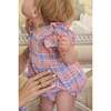 Baby Ana Romper in Blossom Plaid - Rompers - 3