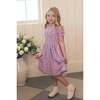 Mini Marcell Dress in Purple Polka Dot - Dresses - 4 - thumbnail