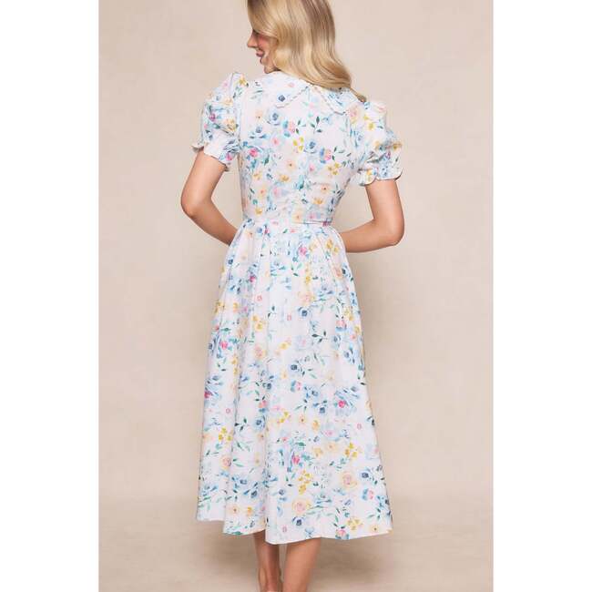 Sophia Dress in Blue Bouquet - Dresses - 3