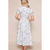 Sophia Dress in Blue Bouquet - Dresses - 3