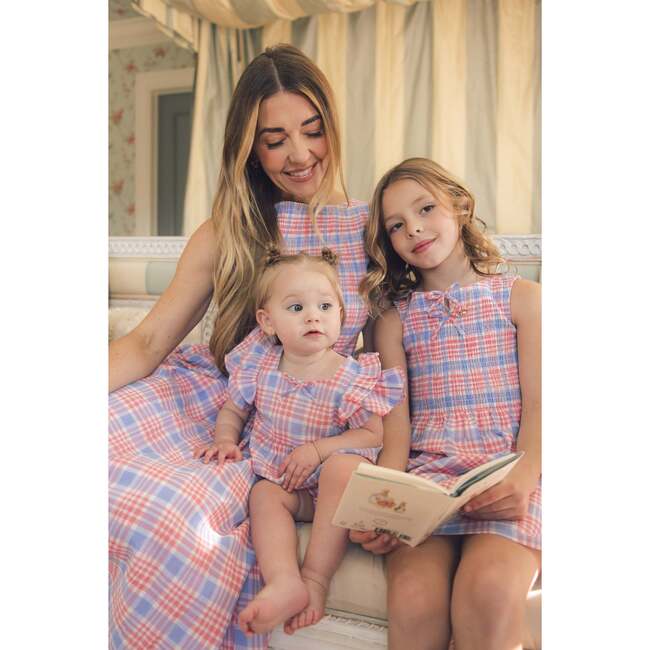 Ana Dress in Blossom Plaid