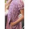 Mini Marcell Dress in Purple Polka Dot - Dresses - 5 - thumbnail
