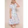 Sophia Dress in Blue Bouquet - Dresses - 4