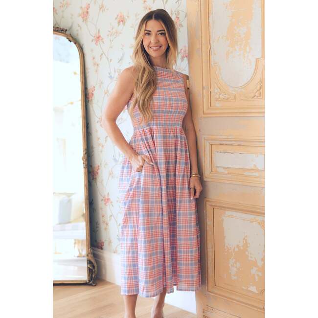 Ana Dress in Blossom Plaid - Dresses - 4