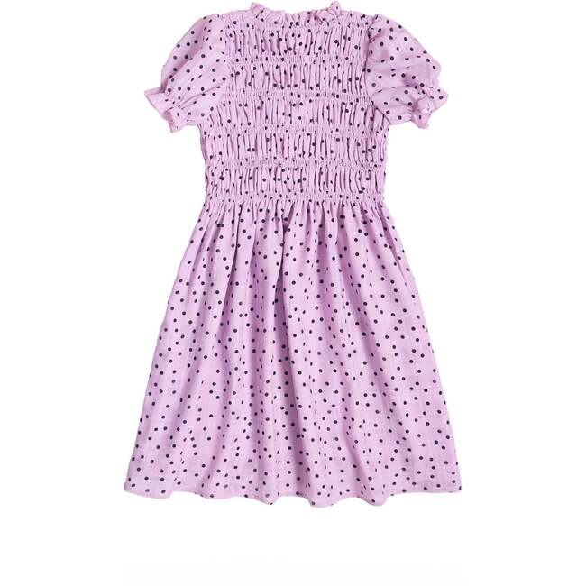 Mini Marcell Dress in Purple Polka Dot - Dresses - 6