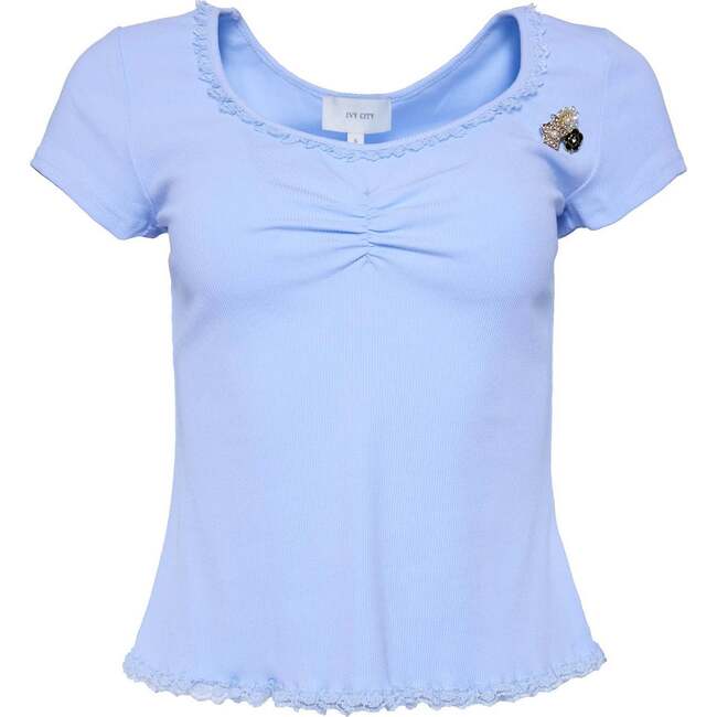 Lily Top in Blue