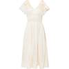 Zella Bow Dress in Ivory - Dresses - 1 - thumbnail