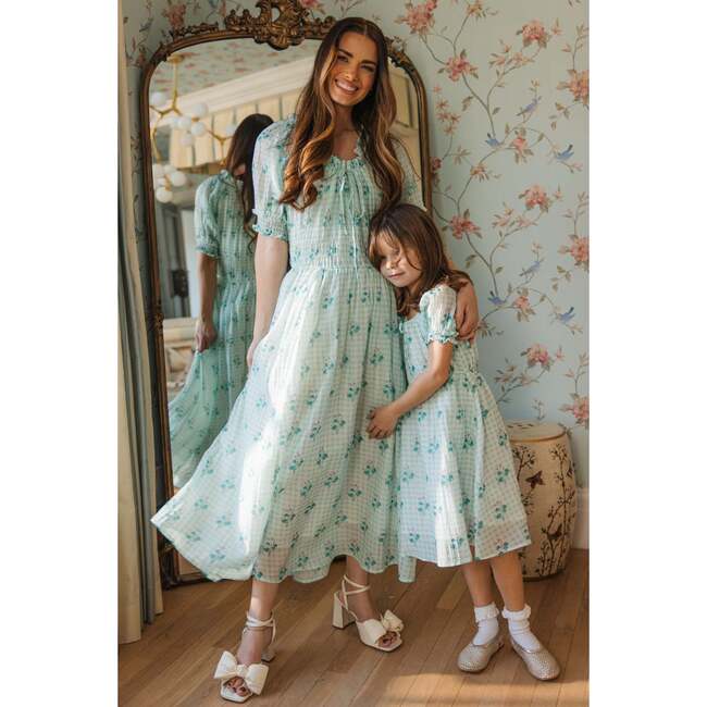 Mini Jessie Dress in Bloom Gingham