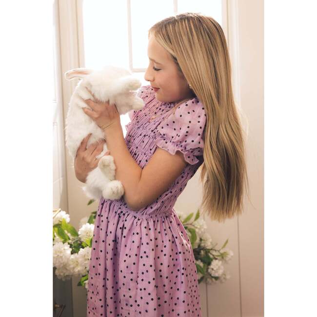 Mini Marcell Dress in Purple Polka Dot - Dresses - 7