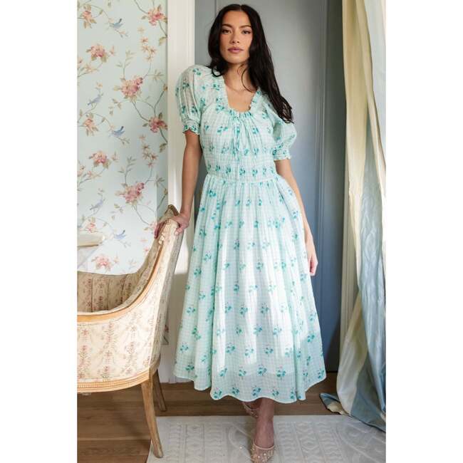 Jessie Dress in Bloom Gingham - Dresses - 8