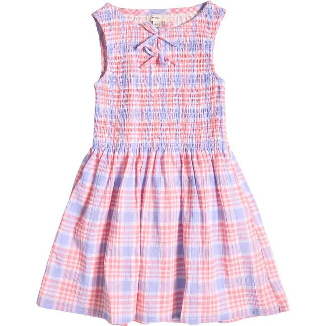 Mini Ana Dress in Blossom Plaid