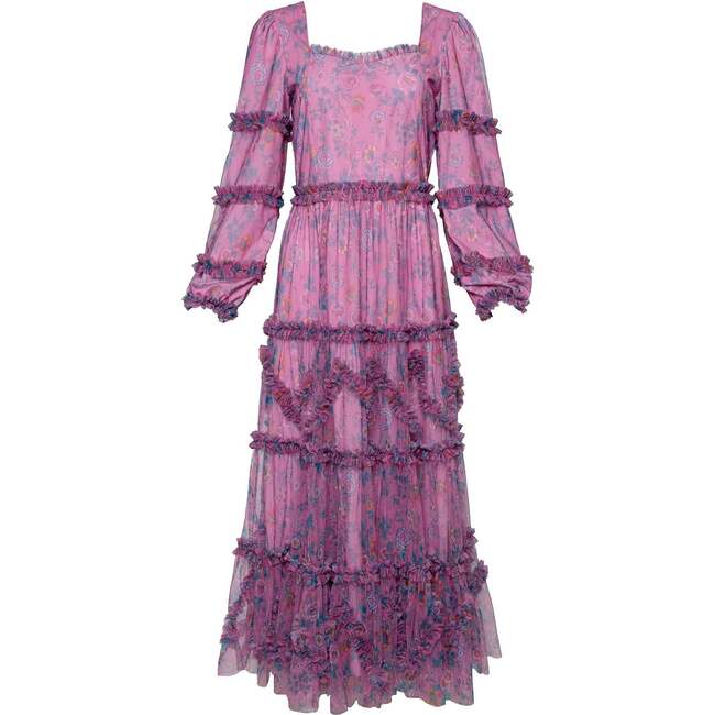 Catherine Dress in Climbing Vine Bloom