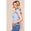 Lily Top in Blue - Blouses - 4
