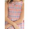 Mini Ana Dress in Blossom Plaid - Dresses - 4