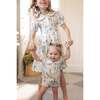 Baby Sophia Romper in Blue Bouquet - Rompers - 5