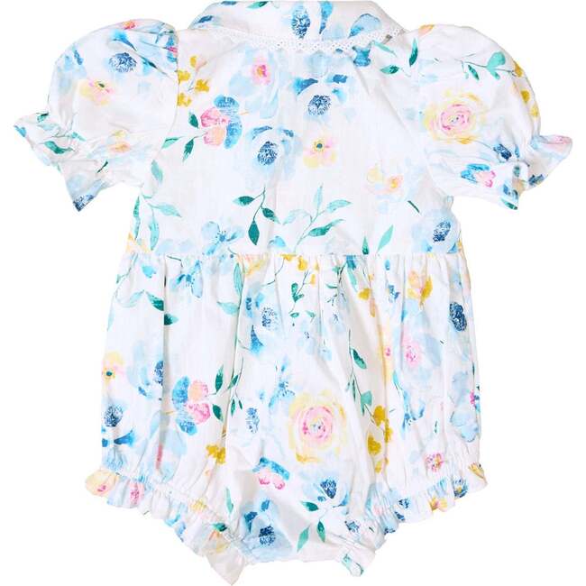 Baby Sophia Romper in Blue Bouquet - Rompers - 6