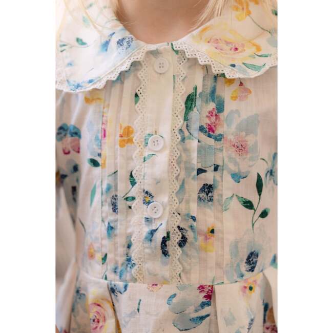 Mini Sophia Dress in Blue Bouquet - Dresses - 6