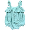 Gauze Bubble Romper Harbor Blue - Rompers - 1 - thumbnail