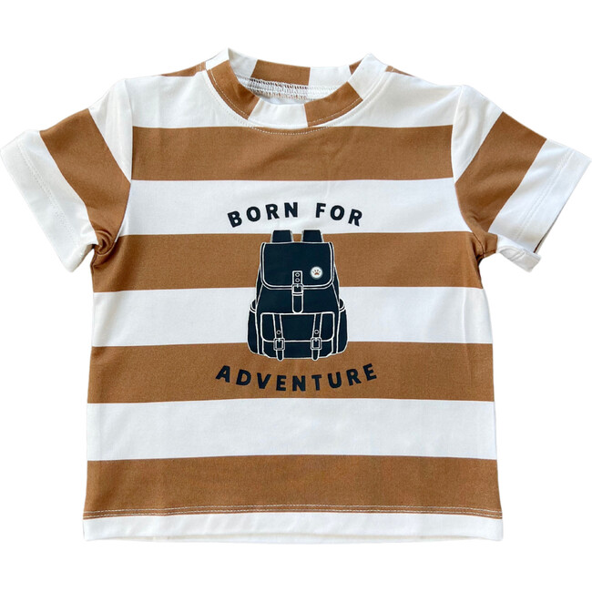 Boy's Short Sleeve Tee Born for Adventure
