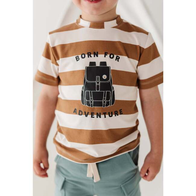 Boy's Short Sleeve Tee Born for Adventure