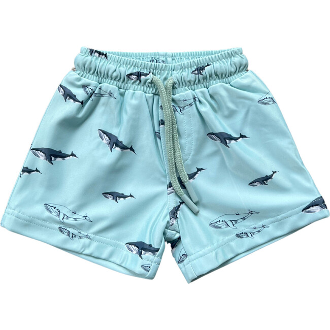 Boy's Swim Shorts Oceanic Whales