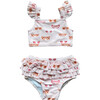 Girl's Two-Piece Swim Set Retro Shades - Two Pieces - 1 - thumbnail