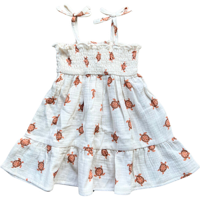 Tiered Mini Dress Turtle