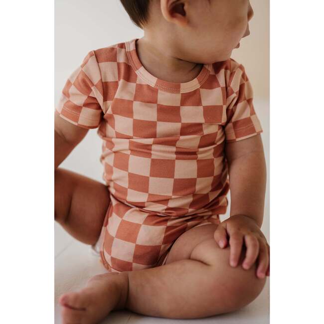 Baby Short Sleeve Bodysuit Turtle