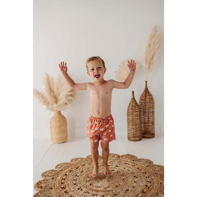 Boy's Swim Shorts Beach Wave