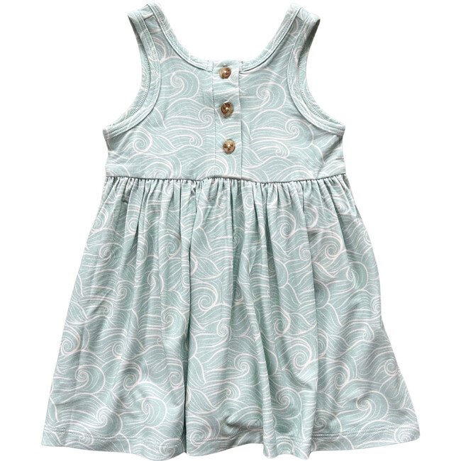 Henley Tank Dress Beach Wave