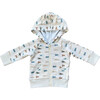 Boy's Hooded Jacket Retro Banner - Jackets - 1 - thumbnail